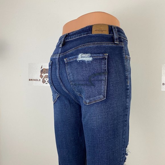 American Eagle Super Super Stretch X4 Hi-Rise Jegging size 6 Short (excellent) - Picture 6 of 6